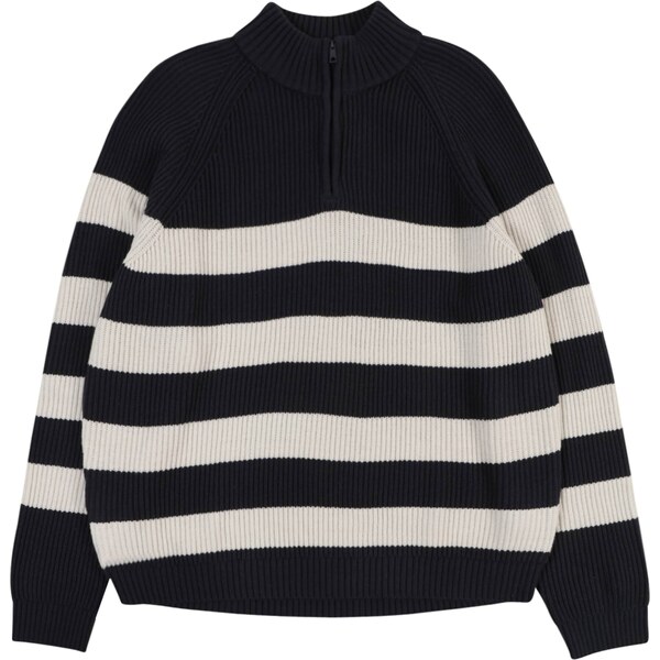 HOLLISTER Sveter čierna / biela 60961336