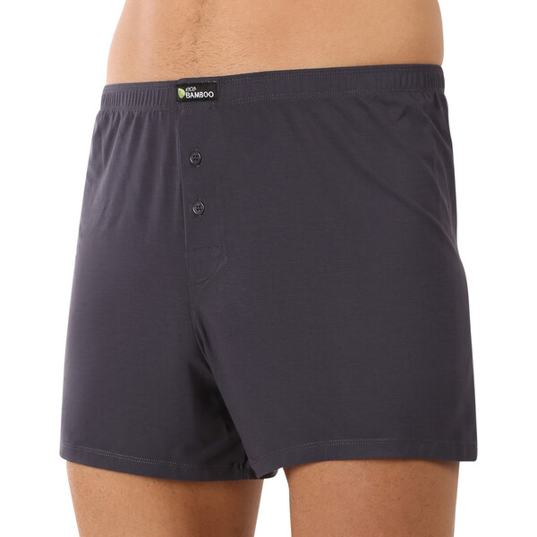 Pánske trenky Gino bambusové sivé (75194) 47127251