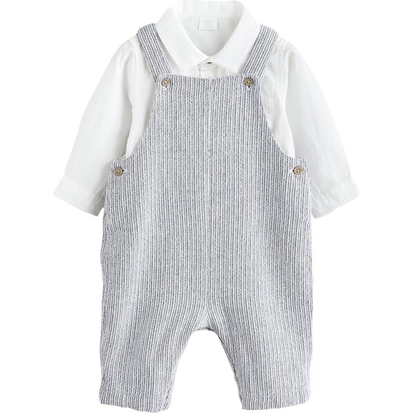 Next Set sivá / biela 60982597