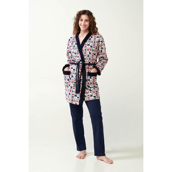 Vamp - Dámsky župan s potlačou 19508 - Vamp 49772640