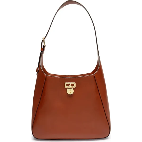 LAUREN RALPH LAUREN Kožené hobo TANNER 60980277