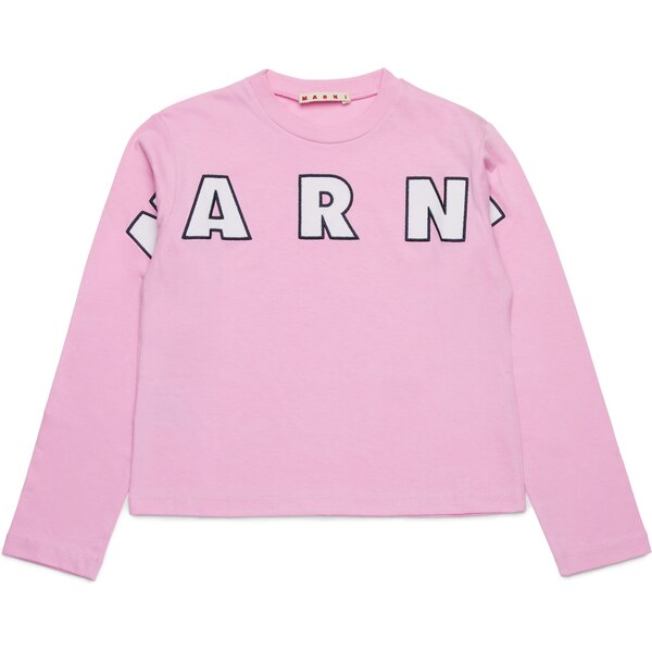 Marni Tričko tmavomodrá / fialová / biela 63238983