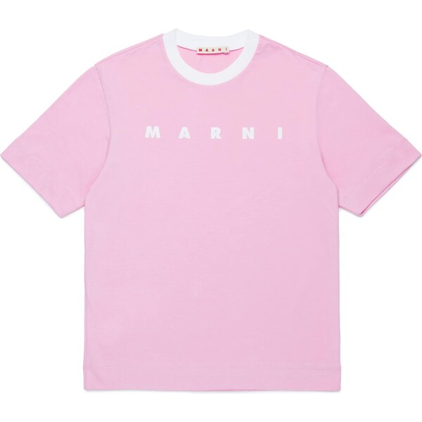 Marni Tričko slivková / biela 66189464