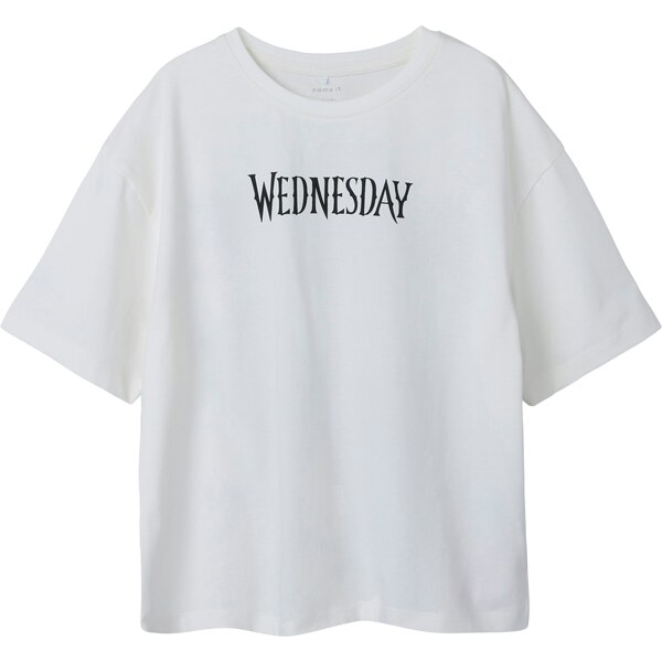 NAME IT Tričko Dyp Wednesday zafírová / fialová / čierna / biela 60998017