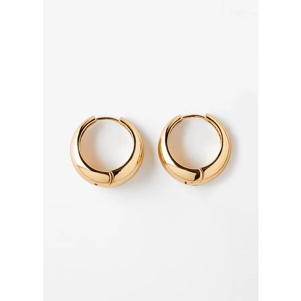 bonprix Náušnice kruhy, farba zlatá 58256268