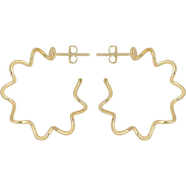 MAJYA Strieborné náušnice ADINE pozlátené 11373 65000807