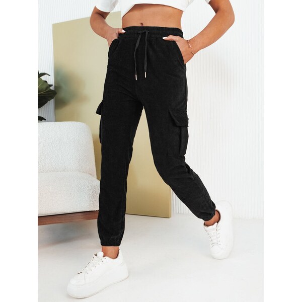 DStreet Dámske tepláky FLAYON granátové 50980562