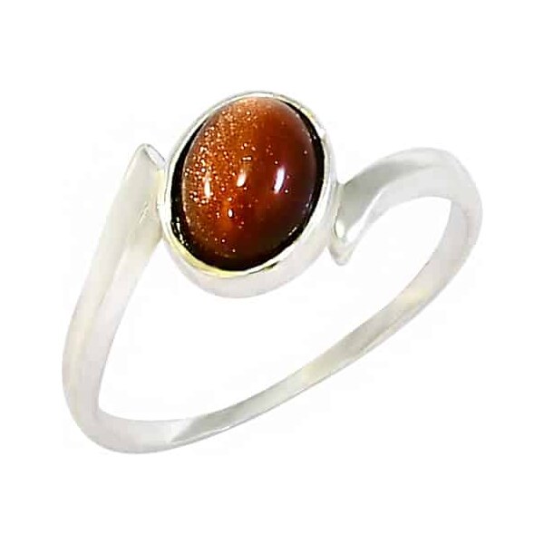 Strieborný prsteň Glare 697 61034300