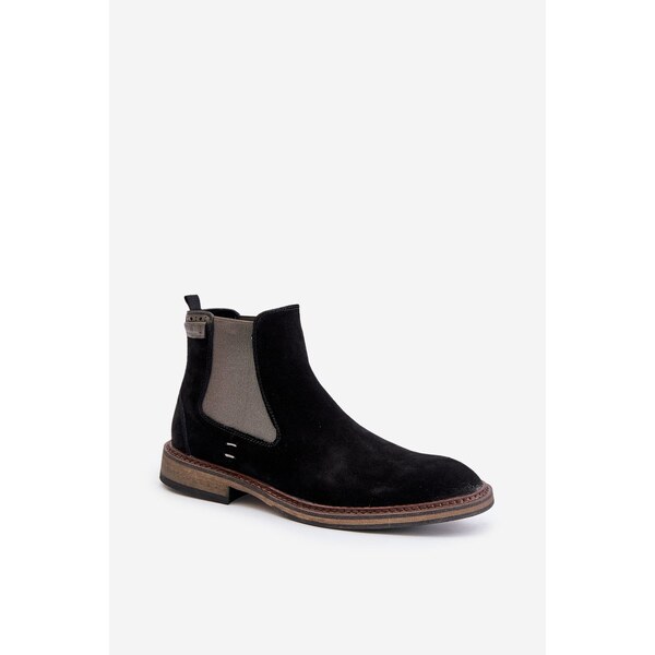 BIG STAR SHOES Semišové Chelsea Topánky Pánske Big Star 60727855