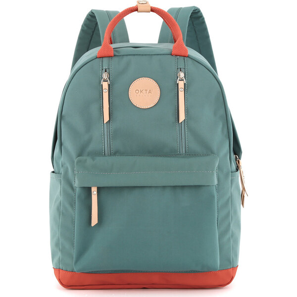 BASIC Himawari Tyrkysový dámsky batoh s praktickými vreckami 1087 65151267