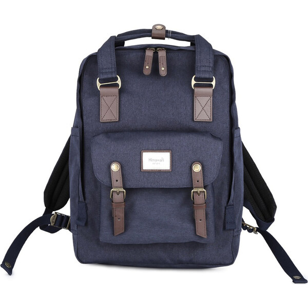 BASIC Himawari Priestranný tmavomodrý plecniak s vreckom na notebook 65151279