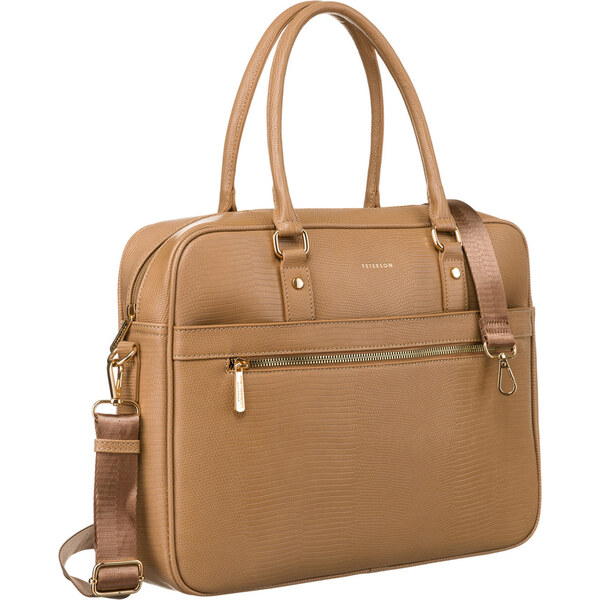 Business taška z ekologickej kože so vzorom imitujúcim hadiu kožu - 66065763