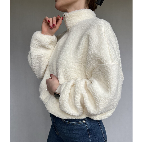 modnenakupy.sk Dámska teddy mikina SNOWY 61047750