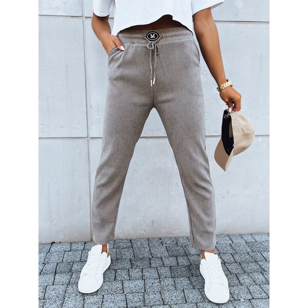 Dámske teplákové nohavice STARLUXE Farba tmavobéžová DSTREET 50638235