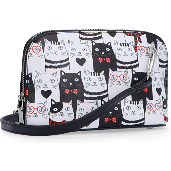 Kabelka zo syntetickej kože crossbody Indee multicolor 9303 01 C 64020483