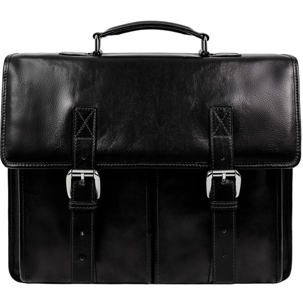 Glara Veľká pánska kožená aktovka Premium Business 61060957