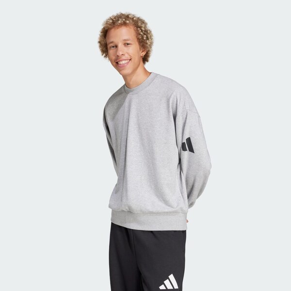 Adidas Mikina Essentials Loose Fit 3 Bar Logo 61067873