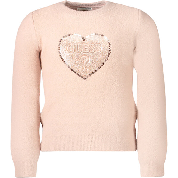 GUESS JEANS Dievčenský sveter GUESS ružový 64711791