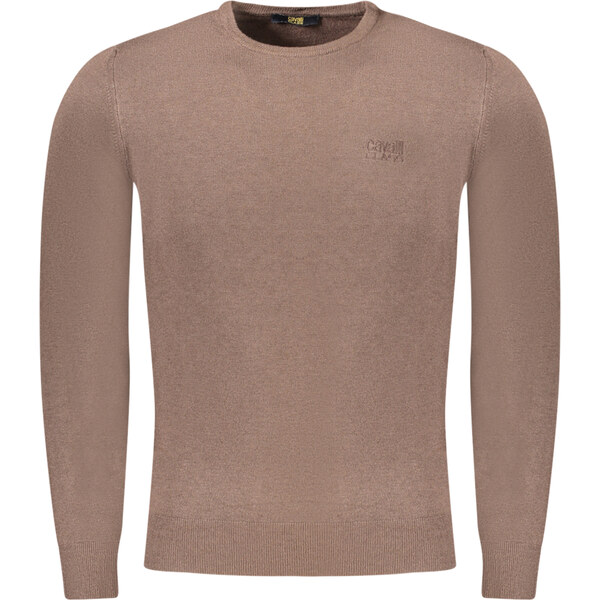 Pánsky hnedý sveter Cavalli Class 64703860