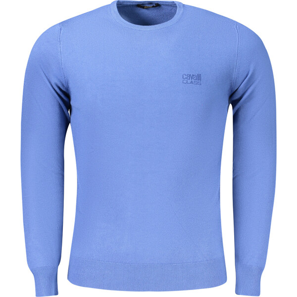 Pánsky modrý sveter Cavalli Class 64709704