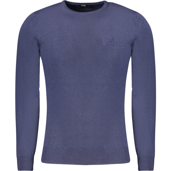 Pánsky modrý sveter Cavalli Class 64711326