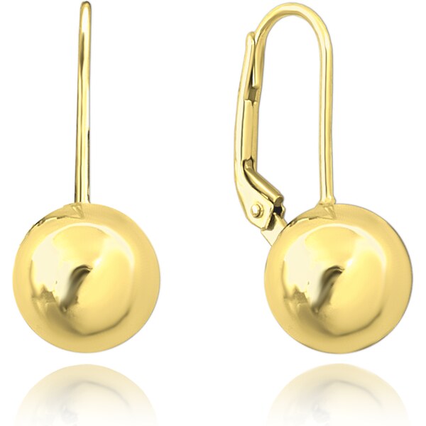 OLIVIE MINET Zlaté náušnice kuličky Au 585/1000 65013876