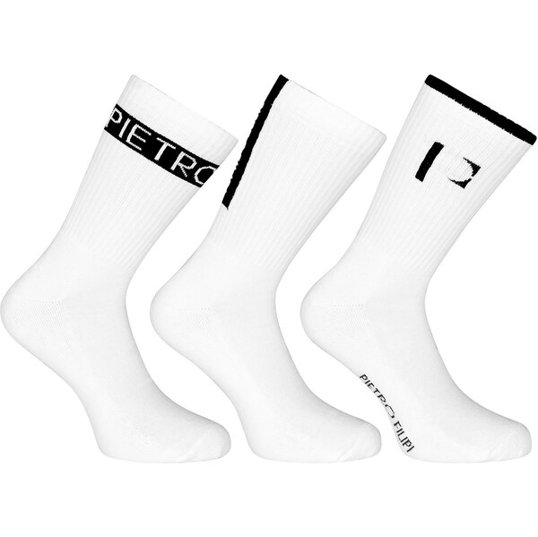 Pánska darčeková sada 3PACK boxerky a 3PACK bílé sportové ponožky 61079136