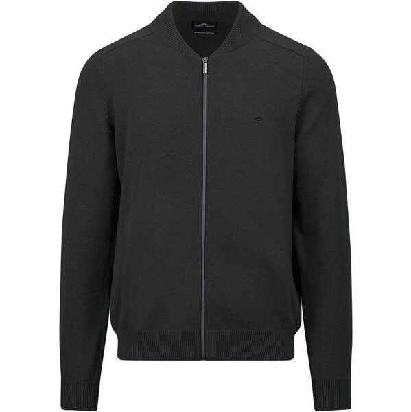 Pánsky bavlnený čierny kardigán FYNCH-HATTON 61081962