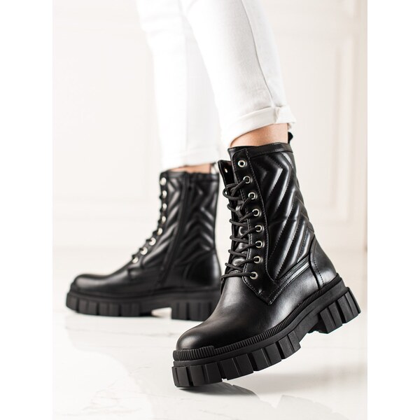 Shelvt Dámske čižmy DIAMANTIQUE QUILTED 61082911