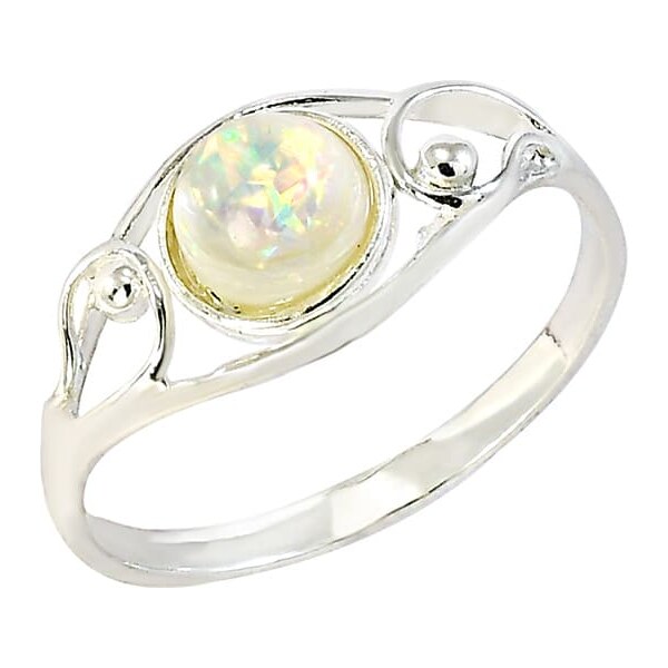 Strieborný prsteň Glare 707 61097058