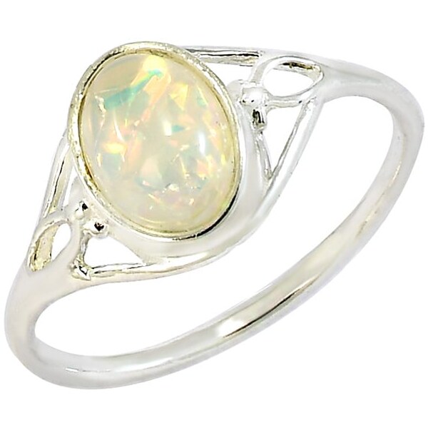 Strieborný prsteň Glare 710 61097061