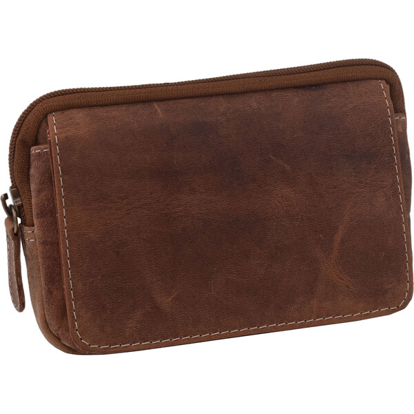 Mercucio Kožené puzdro na opasok svetlý tan hunter 250899 64507499