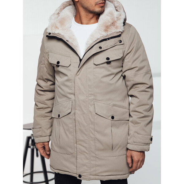 Pánska zimná bunda s kapucňou Dstreet TX4961 67130427