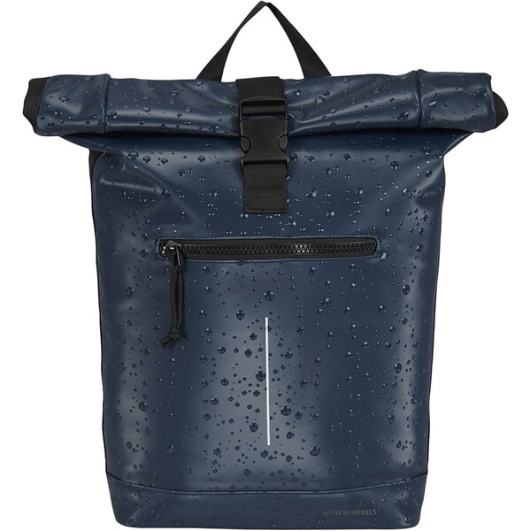 Veľký rolovací batoh New Rebels Droplets - modrá 66061949