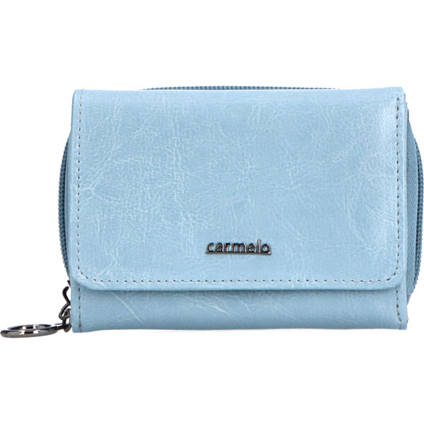 Dámska kožená peňaženka Carmelo modrá 2125 SM 64020448