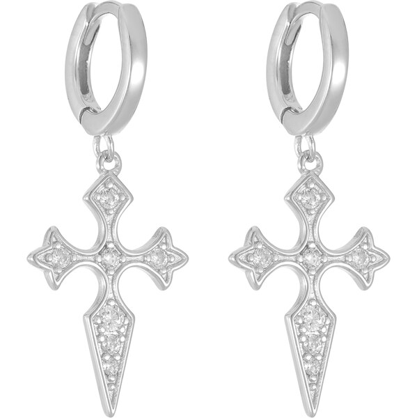 Olivie Kroužkové náušnice KŘÍŽEK 9274 64818271