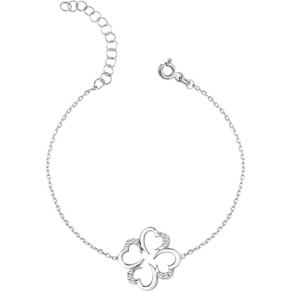 Olivie Strieborný náramok ŠTVORLÍSTOK 2016 14892434