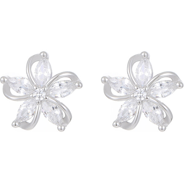 Olivie Stříbrné náušnice KVÍTEK 9277 65048738