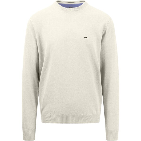 Pánsky smotanový bavlnený pulóver FYNCH-HATTON 61129152