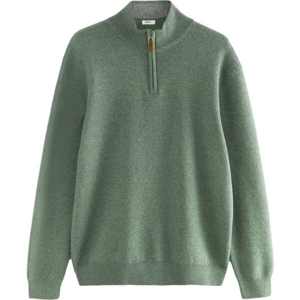 Next Sveter zelená melírovaná 61519452