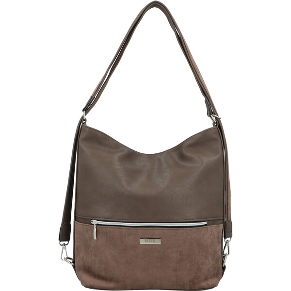 Dámska kabelka batoh taupe camel - Ellis Patrik V taupe 61146769