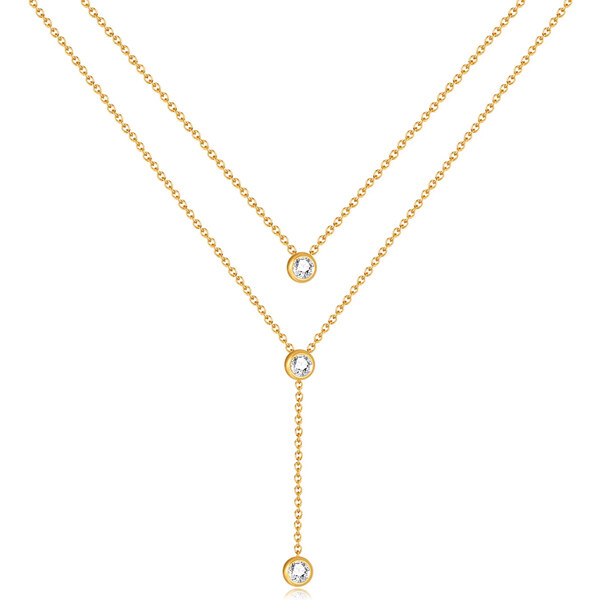 Dámsky náhrdelník z chirurgickej ocele GOLDY 61159927