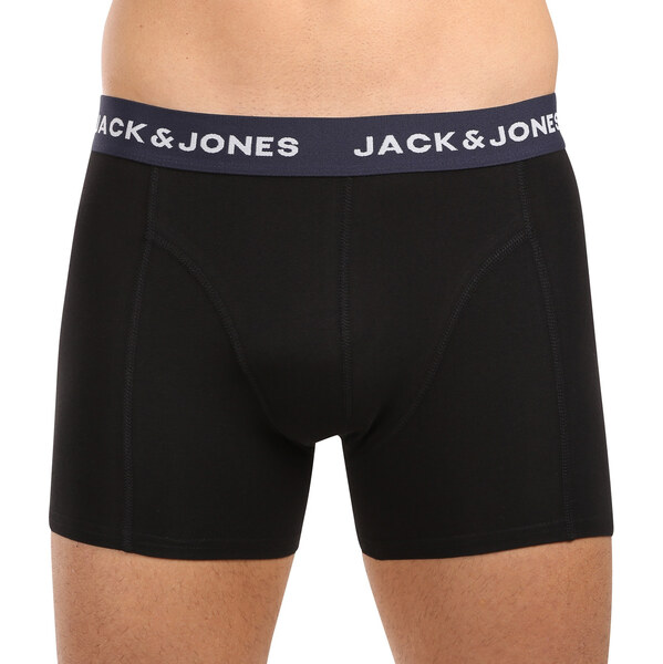 5PACK pánske boxerky Jack and Jones čierné (12254366) 46835452