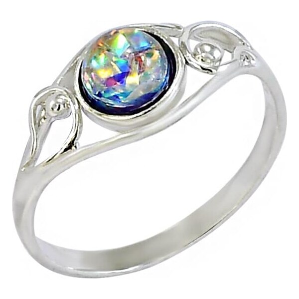 Strieborný prsteň Glare 713 61166685