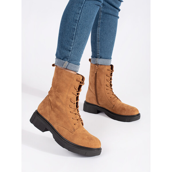 SEASTAR Light brown insulated worker boots 64667238