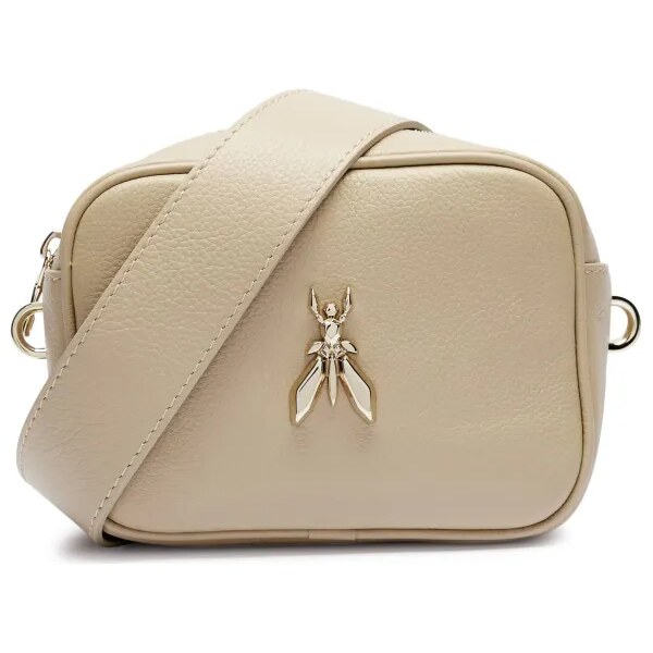 Patrizia Pepe Kožená crossbody kabelka 61174287