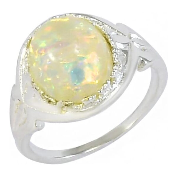 Strieborný prsteň Glare 719 61185215