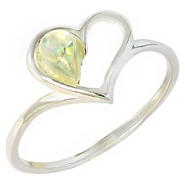 Strieborný prsteň Glare 722 61185218