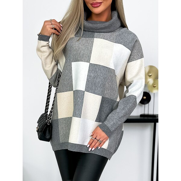 Fashionweek Dámsý sveter s oversized rolákom IT-BELISI 61188620