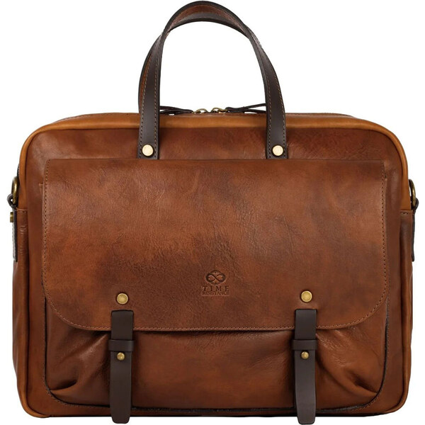 Glara Talianska kožená taška na notebook 61189278